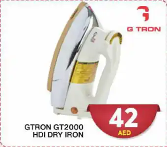 Grand Hyper Market Gtron GT2000 HDI dry iron offer