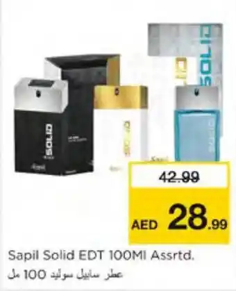 Nesto Sapil Solid EDT offer