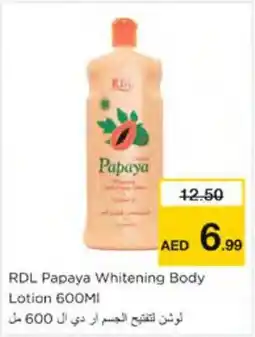 Nesto RDL Papaya Whitening Body Lotion offer