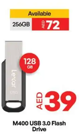 Lulu Hypermarket Lexar M400 USB 3.0 flash drive offer
