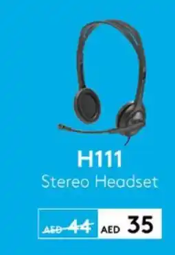 Lulu Hypermarket Logitech stereo headset H111 offer