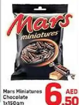 Day To Day Mars miniatures chocolate offer