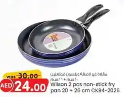 KM Trading Wilson non-stick fry pan 20 + 26 cm CKB4-2026 offer