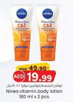 KM Trading Nivea vitamin body lotion offer