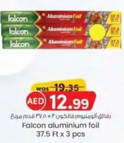 KM Trading Falcon aluminium foil offer