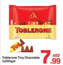 Day To Day Toblerone tiny chocolate offer