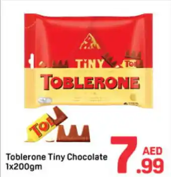 Day To Day Toblerone tiny chocolate offer
