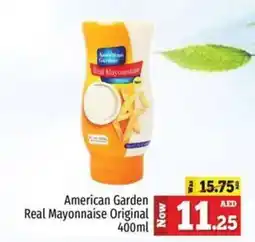 Kenz Hypermarket American garden real mayonnaise original offer