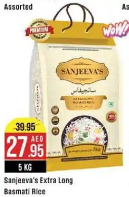 West Zone Supermarket Sanjeeva's Extra Long Basmati Rice offer