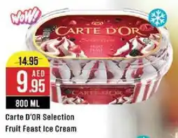 West Zone Supermarket Carte D'OR Selection Fruit Feast Ice Cream offer