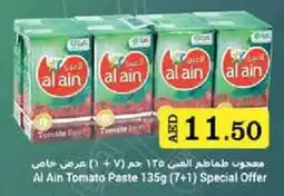 West Zone Supermarket Al Ain Tomato Paste offer