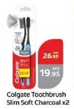 West Zone Supermarket Colgate Toothbrush Slim Soft Charcoal offer