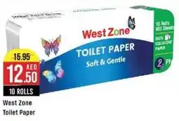 West Zone Supermarket Toilet Paper offer