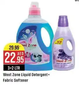 West Zone Supermarket Liquid Detergent+ Fabric Softener offer