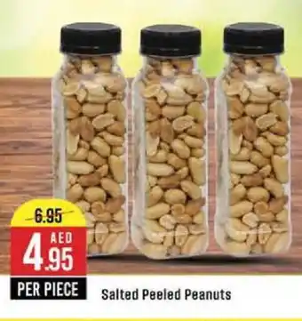 West Zone Supermarket Salted Peeled Peanuts offer