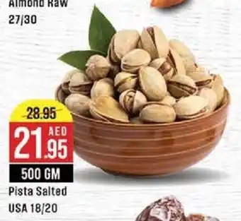 West Zone Supermarket Pista Salted 18/20 offer