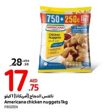 Carrefour Americana chicken nuggets offer