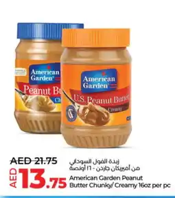 Lulu Hypermarket AMERICAN GARDEN Peanut Butter offer