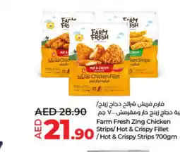 Lulu Hypermarket FARM FRESH Chicken Strips offer