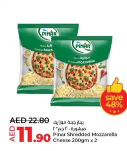 Lulu Hypermarket PINAR Mozzarella offer