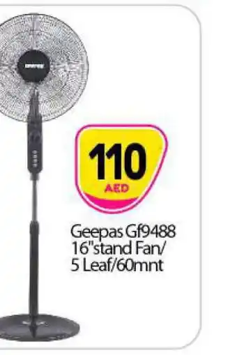 Bigmart GEEPAS Fan offer