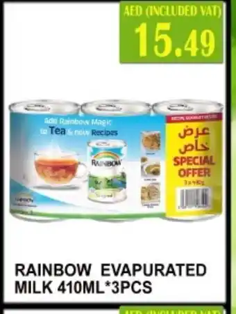 Grand Majestic Hypermarket RAINBOW Evaporated Milk offer