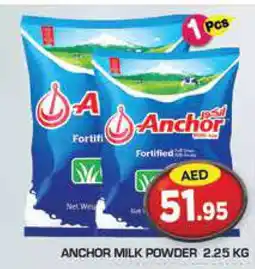 Baniyas Spike Hypermarket ANCHOR Milk Powder offer