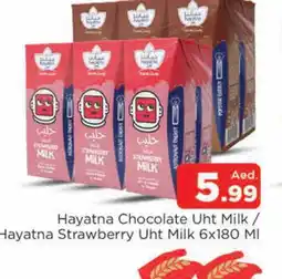 Al Madina HAYATNA Flavoured Milk offer