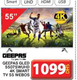 Grand Hyper Market GEEPAS Smart TV offer