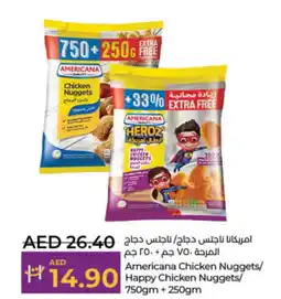 Lulu Hypermarket AMERICANA Chicken Nuggets offer