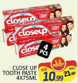 Al Madina CLOSE UP Toothpaste offer