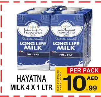 Friday Center HAYATNA Long Life / UHT Milk offer