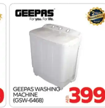 Al Madina GEEPAS Washer / Dryer offer
