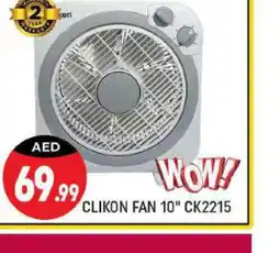 Shaklan CLIKON Fan offer