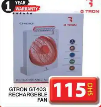Grand Hyper Market GTRON Fan offer