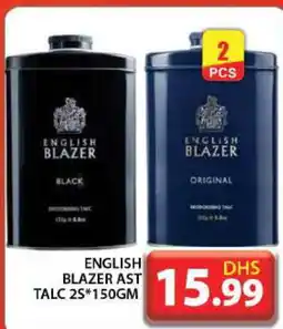 Grand Hyper Market ENGLISH BLAZER Talcum Powder offer