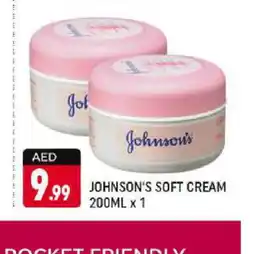 Shaklan JOHNSONS Face cream offer