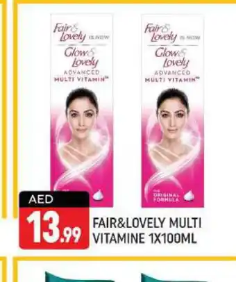 Shaklan FAIR & LOVELY Face cream offer