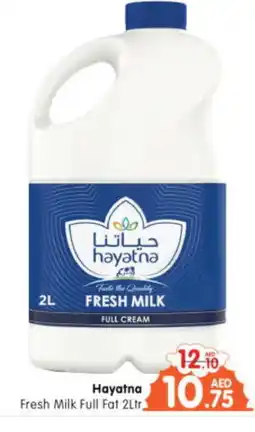 Al Madina Hypermarket HAYATNA Full Cream Milk offer