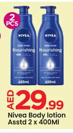 Mark & Save Nivea Body Lotion & Cream offer