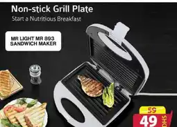 Grand Hyper Market MR. LIGHT Sandwich Maker offer