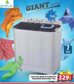 Grand Hyper Market GRATUS Washer / Dryer offer