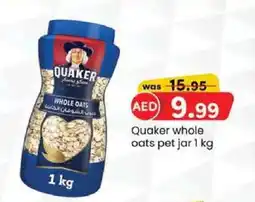 KM Trading Quaker whole oats pet jar offer
