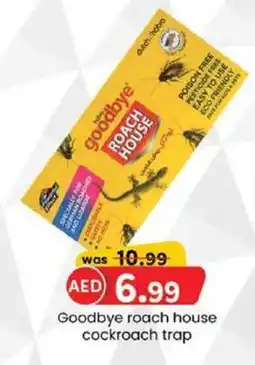 KM Trading Goodbye roach house cockroach trap offer
