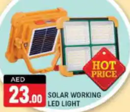 Shaklan Solar working led light offer