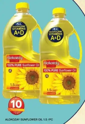 Grand Hyper Market Alokozay sunflower oil offer