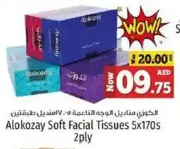Kenz Hypermarket Alokozay Soft Facial Tissues offer