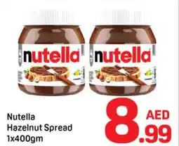 Day To Day Nutella hazelnut spread offer