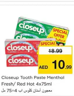 Nesto CLOSE UP Toothpaste offer
