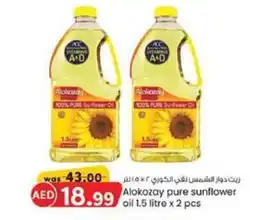KM Trading Alokozay pure sunflower oil offer